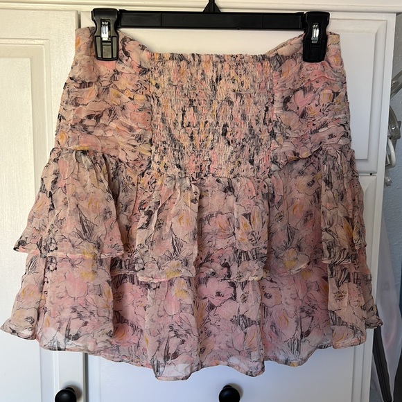 NWT by Anthropologie tiered skirt - Picture 5 of 7